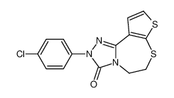 2-(4-chlorophenyl)-5,6-dihydrothieno[3,2-f][1,2,4]triazolo[4,3-d][1,4]thiazepin-3(2H)-one CAS:193674-24-7 manufacturer & supplier