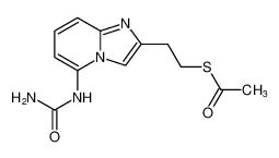 S-(2-(5-ureidoimidazo[1,2-a]pyridin-2-yl)ethyl) ethanethioate CAS:193683-66-8 manufacturer & supplier