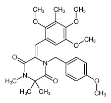 (Z)-1-(4-methoxybenzyl)-3,3,4-trimethyl-6-(2,4,5-trimethoxy-3-methylbenzylidene)piperazine-2,5-dione CAS:193686-14-5 manufacturer & supplier