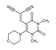 2-(1,3-Dimethyl-6-morpholin-4-yl-2,4-dioxo-1,2,3,4-tetrahydro-pyrimidin-5-ylmethylene)-malononitrile CAS:193696-20-7 manufacturer & supplier