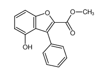 4-Hydroxy-3-phenyl-benzofuran-2-carboxylic acid methyl ester CAS:193738-65-7 manufacturer & supplier