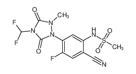 N-(2-cyano-5-(4-(difluoromethyl)-2-methyl-3,5-dioxo-1,2,4-triazolidin-1-yl)-4-fluorophenyl)methanesulfonamide CAS:193745-32-3 manufacturer & supplier