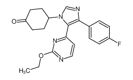 1-(4-Oxocyclohexyl)-4-(4-fluorophenyl)-5-[(2-ethoxy)pyrimidin-4-yl]imidazole CAS:193747-10-3 manufacturer & supplier