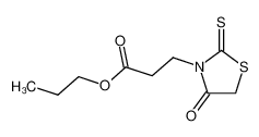 3-(4-oxo-2-thioxo-thiazolidin-3-yl)-propionic acid propyl ester CAS:19375-18-9 manufacturer & supplier