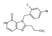 3-(4-bromo-2-fluorobenzyl)-4,5-dihydro-4-oxo-2-propyl-3H-imidazo[4,5-c]pyridine CAS:193753-35-4 manufacturer & supplier