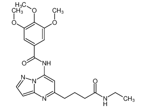 N-(5-(4-(ethylamino)-4-oxobutyl)pyrazolo[1,5-a]pyrimidin-7-yl)-3,4,5-trimethoxybenzamide CAS:193758-15-5 manufacturer & supplier