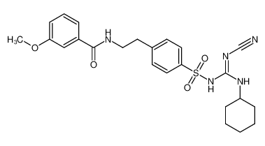 (E)-N-(4-(N-(N'-cyano-N-cyclohexylcarbamimidoyl)sulfamoyl)phenethyl)-3-methoxybenzamide CAS:193805-11-7 manufacturer & supplier