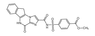 methyl 4-(N-(4-oxo-5,10-dihydro-4H-imidazo[1,2-a]indeno[1,2-e]pyrazine-2-carbonyl)sulfamoyl)benzoate CAS:193805-37-7 manufacturer & supplier