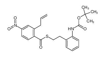 S-(2-((tert-butoxycarbonyl)amino)phenethyl) 2-allyl-4-nitrobenzothioate CAS:193806-60-9 manufacturer & supplier