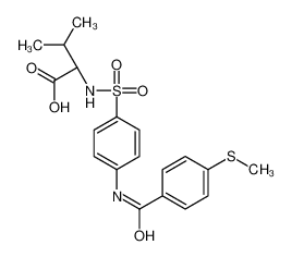 (2R)-3-methyl-2-[[4-[(4-methylsulfanylbenzoyl)amino]phenyl]sulfonylamino]butanoic acid CAS:193809-54-0 manufacturer & supplier