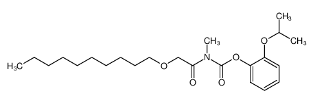 2-Isopropoxyphenyl N-decyloxyacetyl-N-methylcarbamat CAS:19381-09-0 manufacturer & supplier