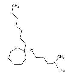 [3-(1-Heptyl-cycloheptyloxy)-propyl]-dimethyl-amine CAS:19381-71-6 manufacturer & supplier