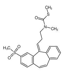 {3-[3-Methanesulfonyl-dibenzo[a,d]cyclohepten-(5Z)-ylidene]-propyl}-methyl-thiocarbamic acid S-methyl ester CAS:19381-87-4 manufacturer & supplier