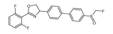 2-(2,6-difluorophenyl)-4-(4'-((fluoromethyl)sulfinyl)-[1,1'-biphenyl]-4-yl)-4,5-dihydrooxazole CAS:193814-47-0 manufacturer & supplier