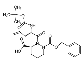 (S)-2-((S)-2-tert-Butoxycarbonylamino-pent-4-enoyl)-tetrahydro-pyridazine-1,3-dicarboxylic acid 1-benzyl ester CAS:193814-80-1 manufacturer & supplier