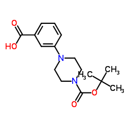 3-[4-[(2-methylpropan-2-yl)oxycarbonyl]piperazin-1-yl]benzoic acid CAS:193818-13-2 manufacturer & supplier