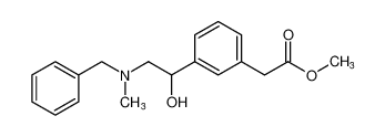 methyl 2-(3-(2-(benzyl(methyl)amino)-1-hydroxyethyl)phenyl)acetate CAS:193819-29-3 manufacturer & supplier