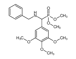 dimethyl ((benzylamino)(3,4,5-trimethoxyphenyl)methyl)phosphonate CAS:193820-78-9 manufacturer & supplier