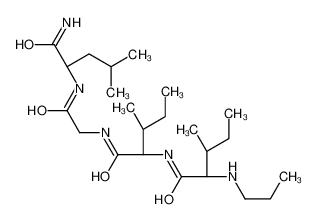 (2S,3S)-N-[(2S,3S)-1-[[2-[[(2S)-1-amino-4-methyl-1-oxopentan-2-yl]amino]-2-oxoethyl]amino]-3-methyl-1-oxopentan-2-yl]-3-methyl-2-(propylamino)pentanamide CAS:193823-97-1 manufacturer & supplier