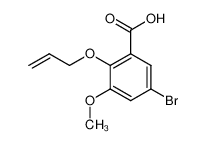 5-bromo-3-methoxy-2-(2-propenyloxy)benzoic acid CAS:193882-79-0 manufacturer & supplier