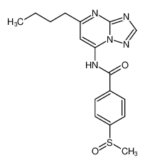 N-(5-butyl-[1,2,4]triazolo[1,5-a]pyrimidin-7-yl)-4-(methylsulfinyl)benzamide CAS:193883-84-0 manufacturer & supplier