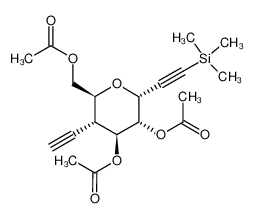 Acetic acid (2R,3R,4S,5R,6S)-4-acetoxy-6-acetoxymethyl-5-ethynyl-2-trimethylsilanylethynyl-tetrahydro-pyran-3-yl ester CAS:193897-37-9 manufacturer & supplier