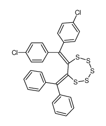 6-(bis(4-chlorophenyl)methylene)-7-(diphenylmethylene)-1,2,3,4,5-pentathiepane CAS:193898-56-5 manufacturer & supplier