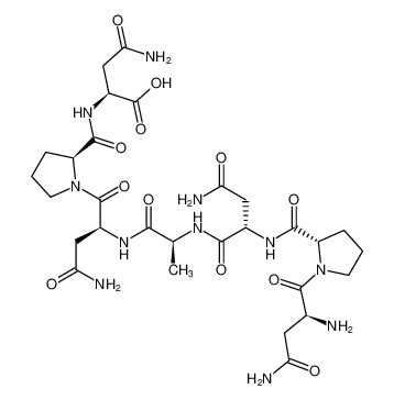 L-Asparagine,L-asparaginyl-L-prolyl-L-asparaginyl-L-alanyl-L-asparaginyl-L-prolyl- CAS:193898-97-4 manufacturer & supplier