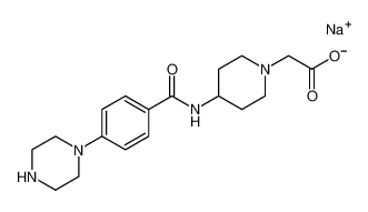 sodium 2-(4-(4-(piperazin-1-yl)benzamido)piperidin-1-yl)acetate CAS:193902-49-7 manufacturer & supplier