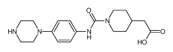 1-[[[4-(1-piperazinyl)phenyl]amino]carbonyl]-4-piperidine acetic acid CAS:193902-55-5 manufacturer & supplier