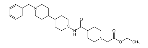 ethyl 2-(4-((1'-benzyl-[4,4'-bipiperidin]-1-yl)carbamoyl)piperidin-1-yl)acetate CAS:193902-96-4 manufacturer & supplier