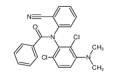 N-(2-Cyano-phenyl)-N-(2,6-dichloro-3-dimethylamino-phenyl)-benzamide CAS:19394-58-2 manufacturer & supplier