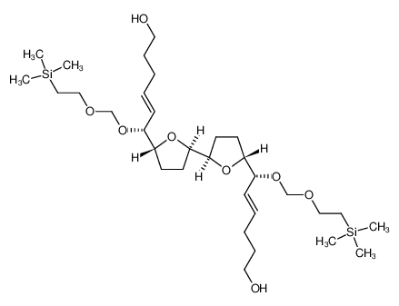 (E)-(R)-6-{(2R,5R,2'R,5'R)-5'-[(E)-(R)-6-Hydroxy-1-(2-trimethylsilanyl-ethoxymethoxy)-hex-2-enyl]-octahydro-[2,2']bifuranyl-5-yl}-6-(2-trimethylsilanyl-ethoxymethoxy)-hex-4-en-1-ol CAS:193948-63-9 manufacturer & supplier