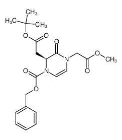 (S)-2-tert-Butoxycarbonylmethyl-4-methoxycarbonylmethyl-3-oxo-3,4-dihydro-2H-pyrazine-1-carboxylic acid benzyl ester CAS:193952-33-9 manufacturer & supplier