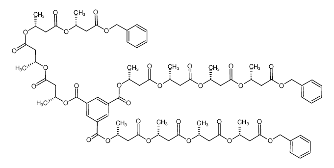 Benzene-1,3,5-tricarboxylic acid tris-((R)-2-{(R)-2-[(R)-2-((R)-2-benzyloxycarbonyl-1-methyl-ethoxycarbonyl)-1-methyl-ethoxycarbonyl]-1-methyl-ethoxycarbonyl}-1-methyl-ethyl) ester CAS:193952-86-2 manufacturer & supplier