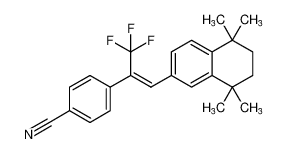 (Z)-4-(3,3,3-trifluoro-1-(5,5,8,8-tetramethyl-5,6,7,8-tetrahydronaphthalen-2-yl)prop-1-en-2-yl)benzonitrile CAS:193954-49-3 manufacturer & supplier