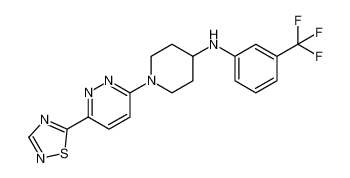 1-(6-(1,2,4-thiadiazol-5-yl)pyridazin-3-yl)-N-(3-(trifluoromethyl)phenyl)piperidin-4-amine CAS:193957-04-9 manufacturer & supplier