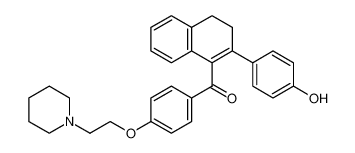 (2-(4-hydroxyphenyl)-3,4-dihydronaphthalen-1-yl)(4-(2-(piperidin-1-yl)ethoxy)phenyl)methanone CAS:193964-51-1 manufacturer & supplier