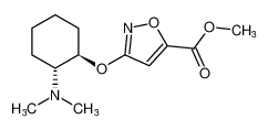 rel-methyl 3-(((1R,2R)-2-(dimethylamino)cyclohexyl)oxy)isoxazole-5-carboxylate CAS:193965-69-4 manufacturer & supplier