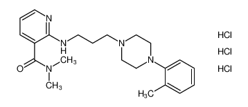 N,N-dimethyl-2-((3-(4-(o-tolyl)piperazin-1-yl)propyl)amino)nicotinamide trihydrochloride CAS:193974-97-9 manufacturer & supplier