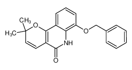 7-Benzyloxy-2,2-dimethyl-2,6-dihydro-pyrano[3,2-c]quinolin-5-one CAS:193978-35-7 manufacturer & supplier