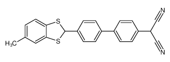 2-[4'-(5-Methyl-benzo[1,3]dithiol-2-yl)-biphenyl-4-yl]-malononitrile CAS:193980-17-5 manufacturer & supplier