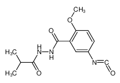 5-Isocyanato-2-methoxy-benzoic acid N'-isobutyryl-hydrazide CAS:194025-96-2 manufacturer & supplier