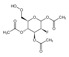 (3S,4S,5R,6R)-3-fluoro-6-(hydroperoxymethyl)tetrahydro-2H-pyran-2,4,5-triyl triacetate CAS:194030-02-9 manufacturer & supplier