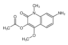 (7-amino-4-methoxy-1-methyl-2-oxoquinolin-3-yl) acetate CAS:194036-90-3 manufacturer & supplier