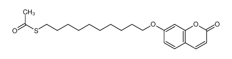 Thioacetic acid S-[10-(2-oxo-2H-chromen-7-yloxy)-decyl] ester CAS:194084-67-8 manufacturer & supplier