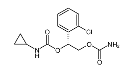 (R)-2-(carbamoyloxy)-1-(2-chlorophenyl)ethyl cyclopropylcarbamate CAS:194085-68-2 manufacturer & supplier