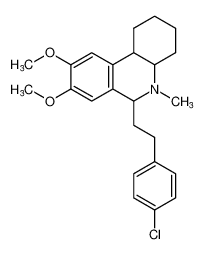 6-(4-chlorophenethyl)-8,9-dimethoxy-5-methyl-1,2,3,4,4a,5,6,10b-octahydrophenanthridine CAS:194089-09-3 manufacturer & supplier