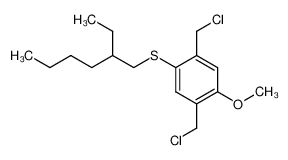 1,4-Bis-chloromethyl-2-(2-ethyl-hexylsulfanyl)-5-methoxy-benzene CAS:194099-17-7 manufacturer & supplier