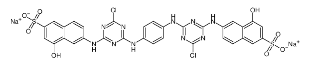 2-Naphthalenesulfonic acid,6,6'-[1,4-phenylenebis[imino(6-chloro-1,3,5-triazine-4,2-diyl)imino]]bis[4-hydroxy-, disodium salt CAS:194143-35-6 manufacturer & supplier